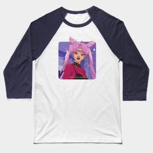 Sailor Moon, Black Lady Baseball T-Shirt